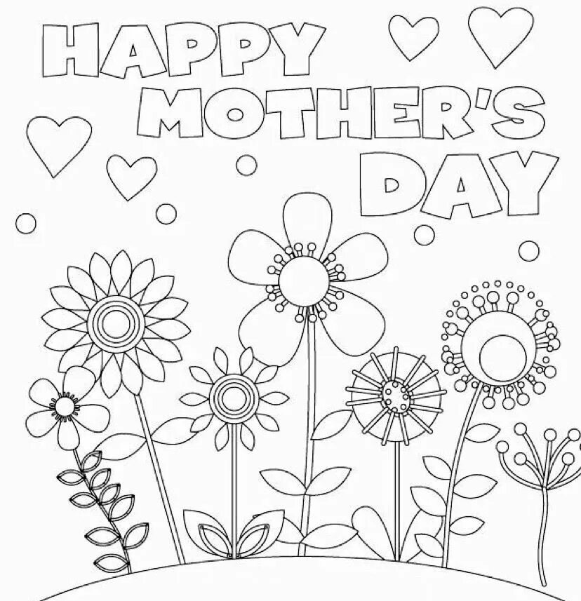 Распечатать маме на день рождения. Раскраска ко Дню матери. Раскраска-открытка. Открытка для мамы раскраска. Раскраска с днем рождения мама.