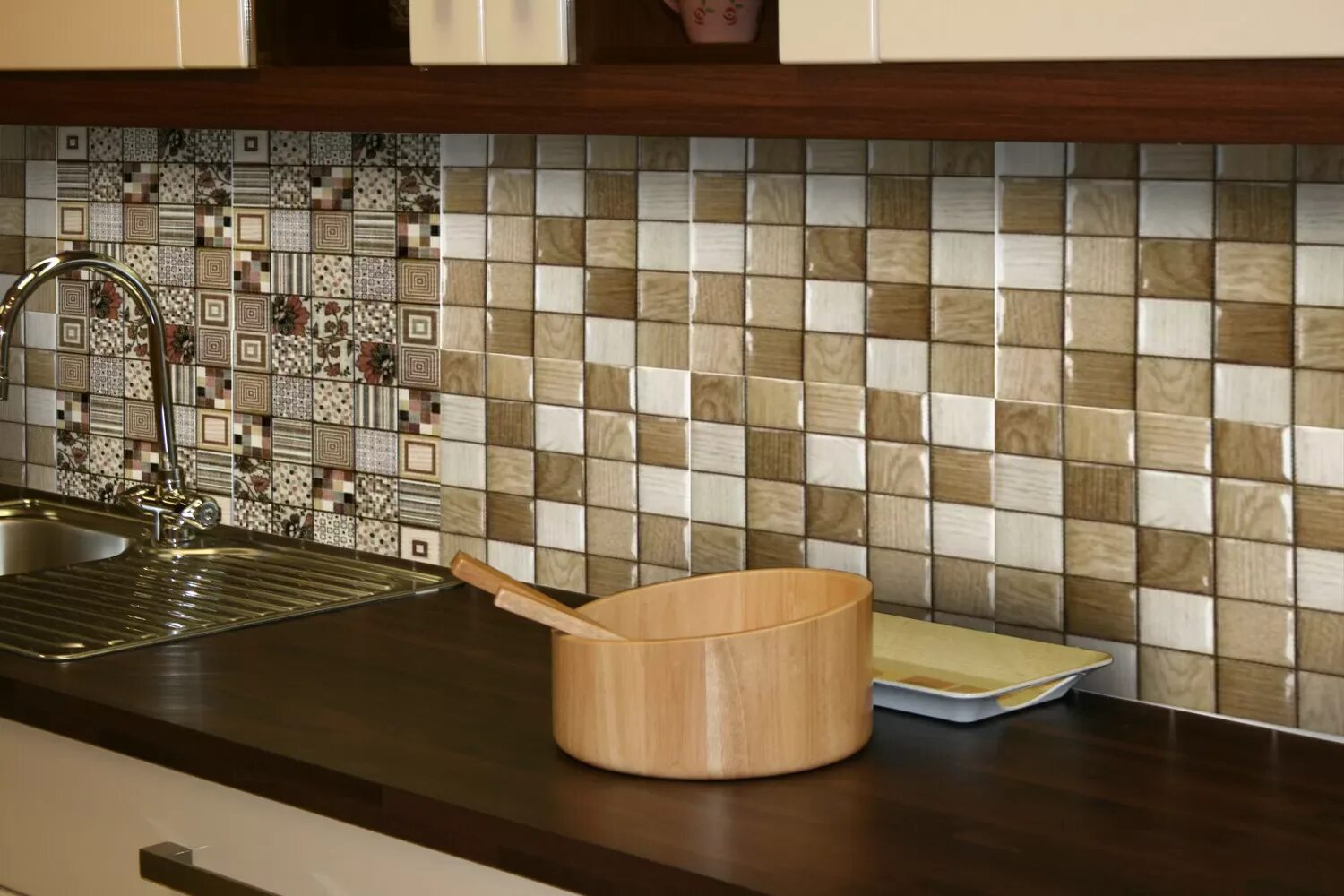 Керамика для кухни. Rocersa Sequoia 31*60 см. Фартук для кухни «мозаика». Мозаичная плитка для кухни. Плитка для кухни на фартук.