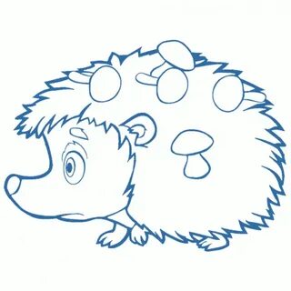 Как рисовать ежика для детей