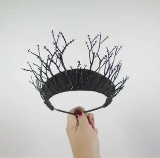 Корона из стяжек и ободка