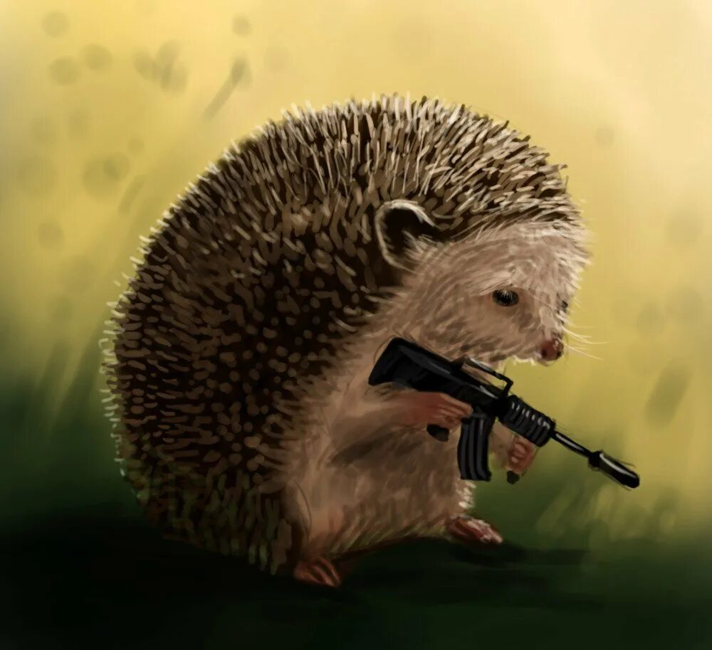 Бесстрашный еж