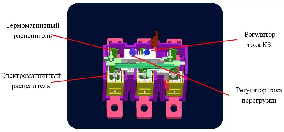 Автоматический выключатель с термомагнитным расцепителем. Электронный расцепитель автоматического выключателя. Полупроводниковый расцепитель на автоматических выключателях а3793с. Автомат с электромагнитным расцепителем. Термомагнитный автоматический выключатель