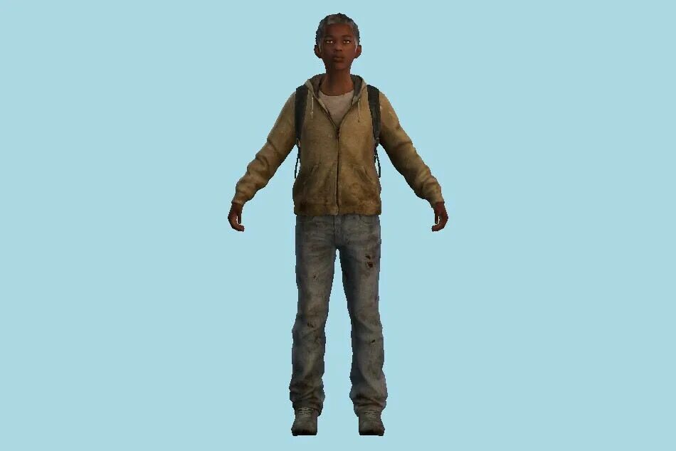 The last of us 3d. Сэм 3d модель. the last of us 3d model. the last of us моделька врача.