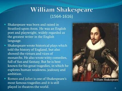 William shakespeare greatest english