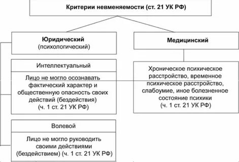 Невменяемость лица совершившего правонарушение