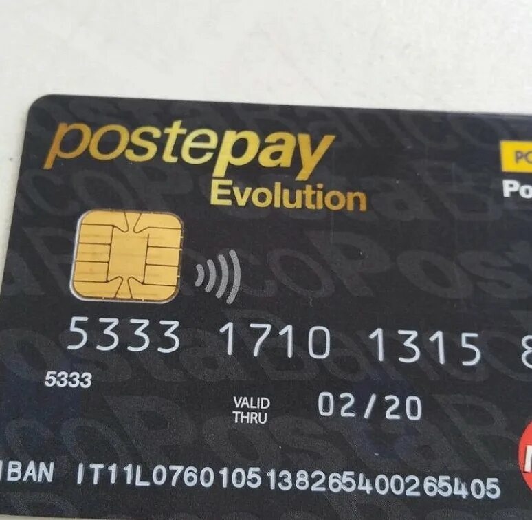 Postepay. Postepay Evolution. Postepay Card. Postepay Italia.