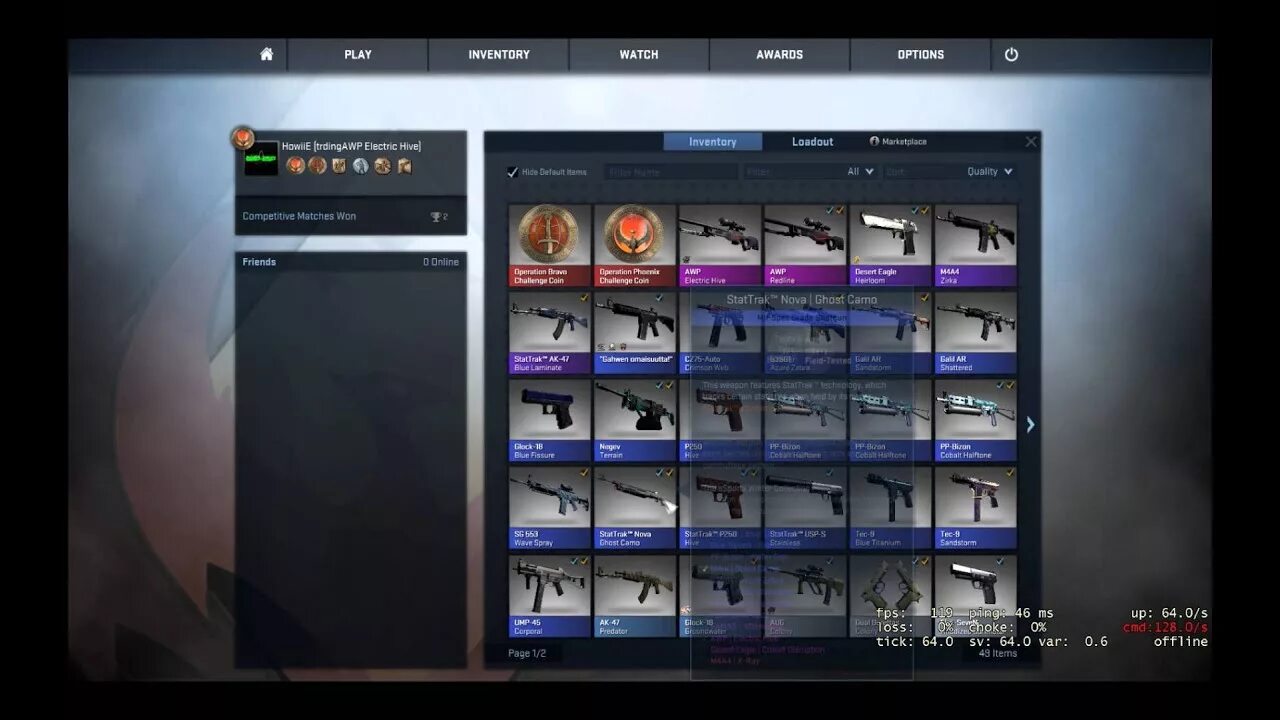 Delete from inventory