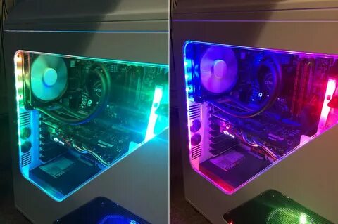 Led подсветка пк