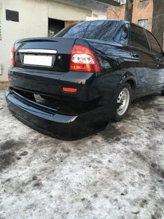 Бампер приора универсал передний