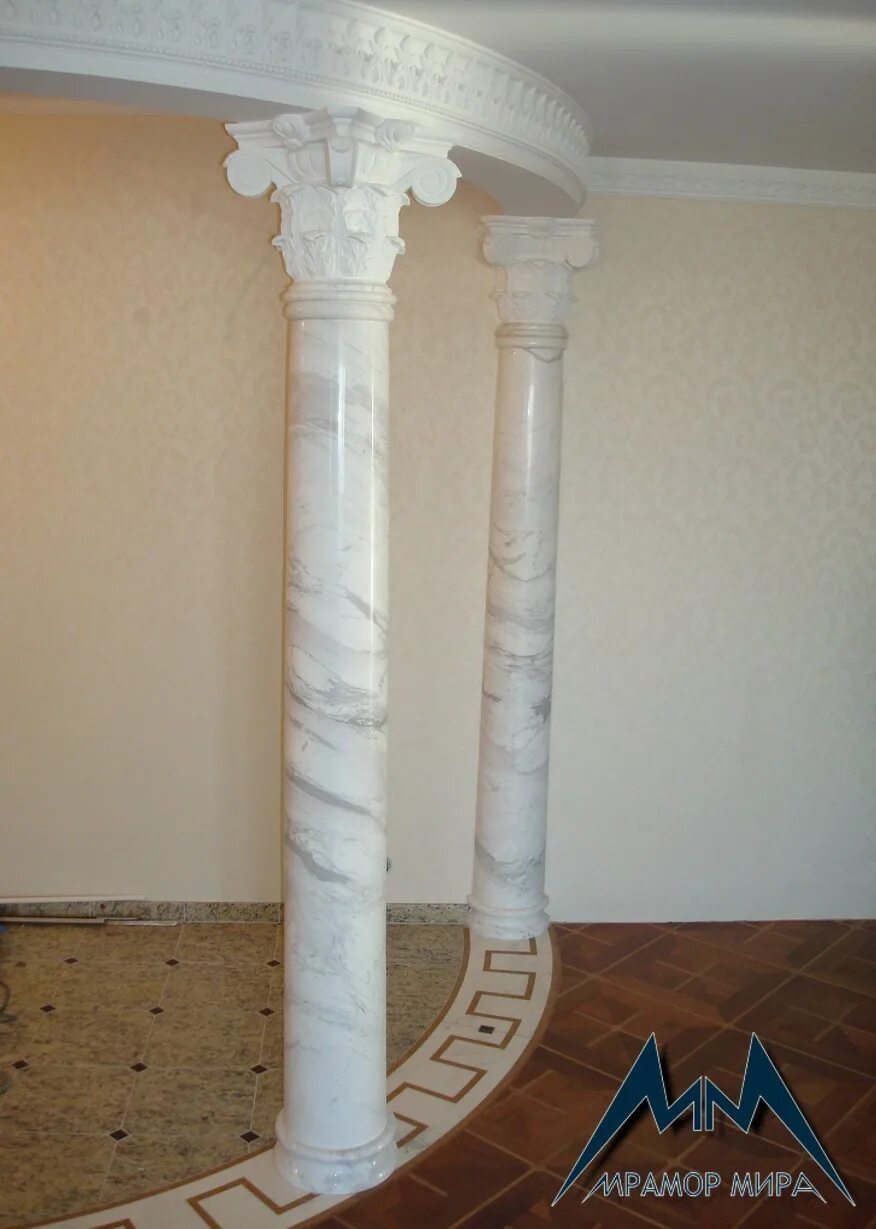 Turned columns