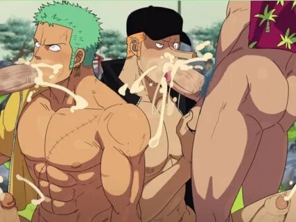 Zoro and Kakuu - **When you walked in you see Zoro and Kaku Getting fucked ...