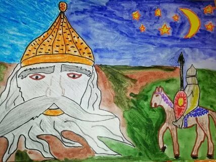 Черномор рисунок