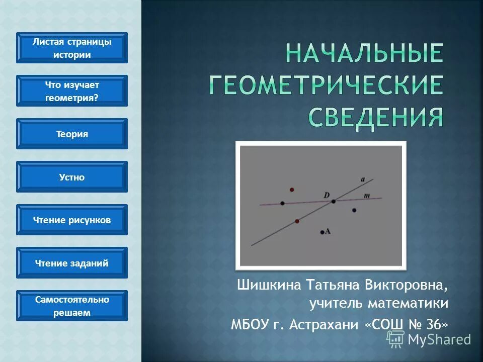 В каком классе изучают геометрию. В каком классе изучают геометрию