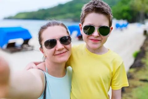 Селфи с сыном