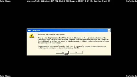 Safe desktop