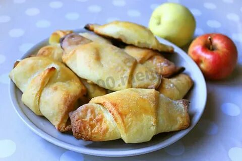 Творожное тесто с яблоками рецепт