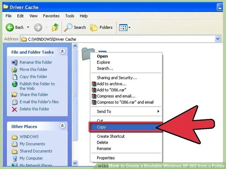 Create folder перевод