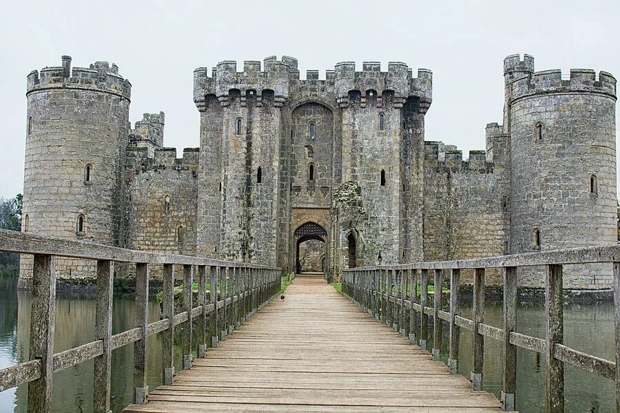 The castle was built in the