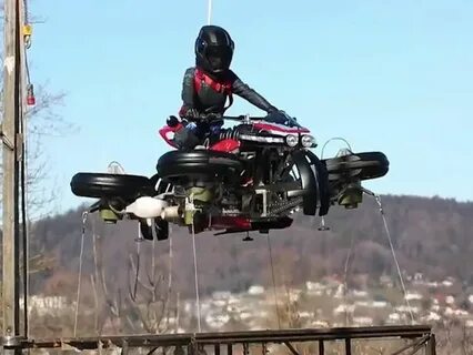 Flying bike