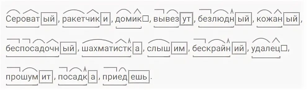 Обозначьте основу слова морфемы