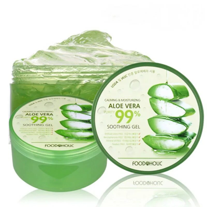 Гель FOODAHOLIC Aloe Soothing Gel. FOODAHOLIC универсальный гель алоэ 300мл Aloe Vera Soothing Gel. Крем алоэ корея