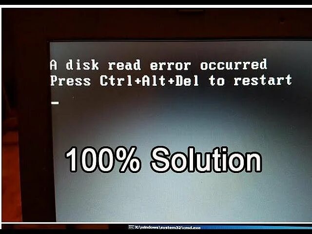 Видит жесткий просит. A Disk read Error occurred. Ошибка чтения диска. Ошибка Disk Error. Ошибка Disk read Error.