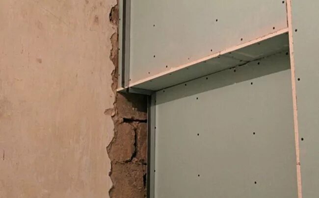 Как сделать угол стены гипсокартоном. Выравнивание гипсокартона. выравнивание стен гипсокартоном. обшивка стен гипсокартоном. выравнивание стен из гипсокартона.