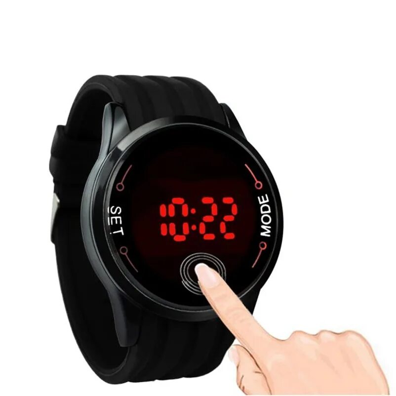 Часы сенсорный мужской. Наручные часы led watch н6107-1. Сенсорные часы godier. Часы мужские электронные ip67.