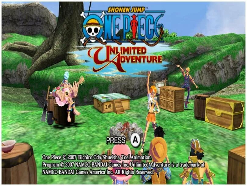 One piece Unlimited Adventure. One piece Ultimate Adventure. Unlimited adventures