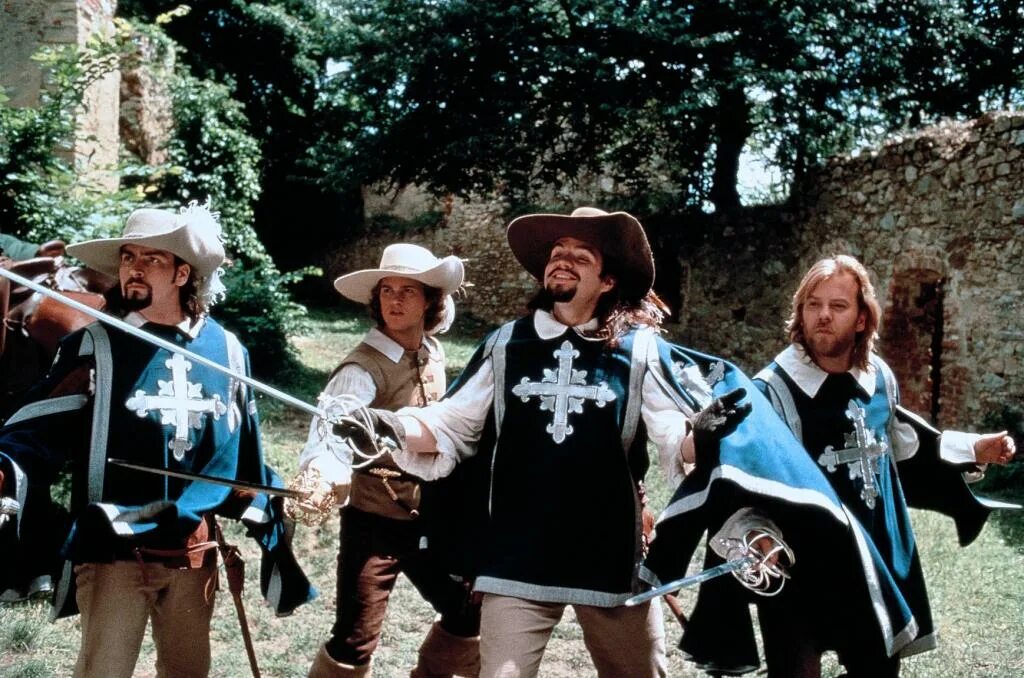 Три мушкетера 3 дата выхода. Три мушкетера the three musketeers 1993. мушкетеры три мушкетера.