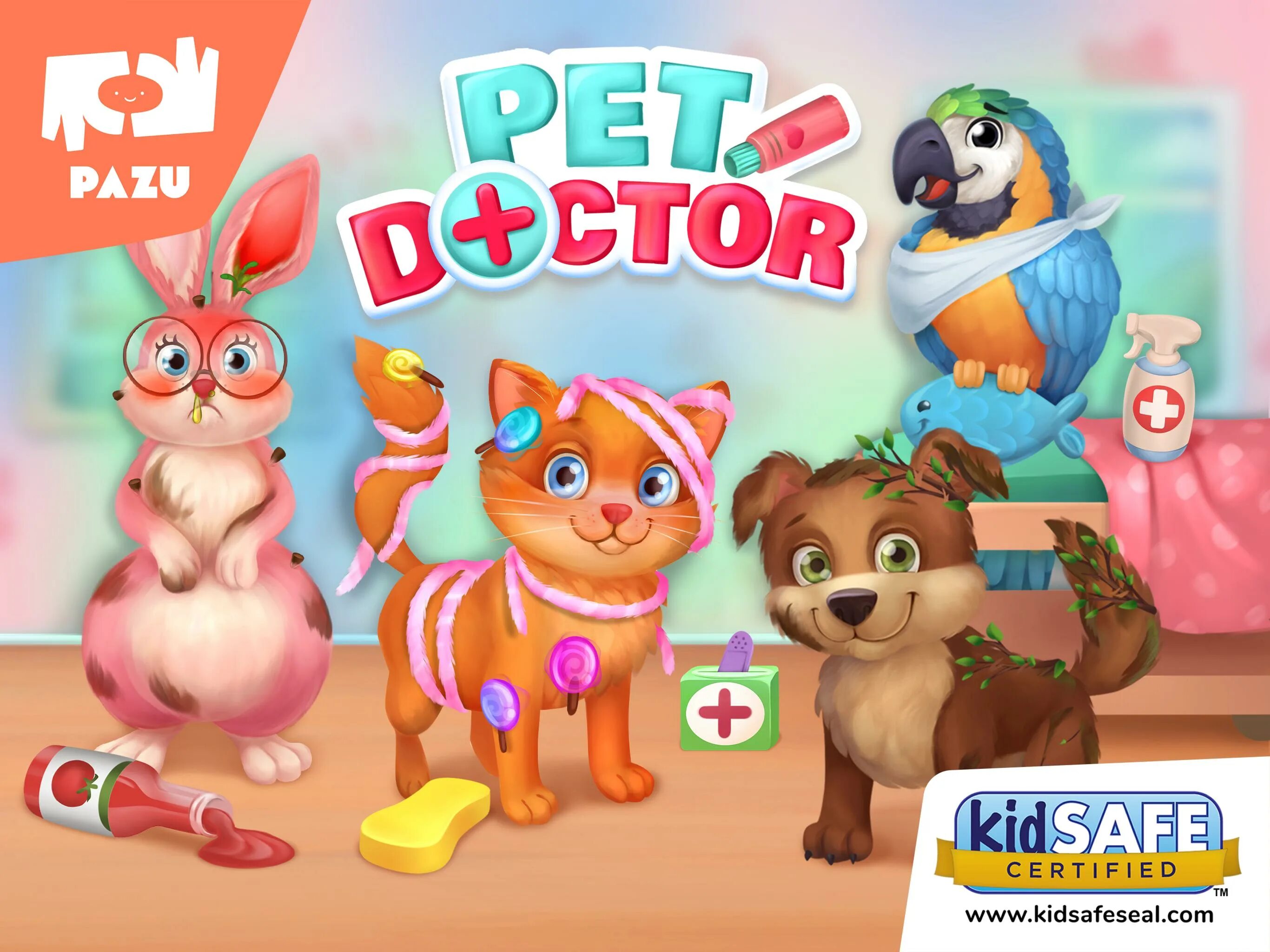 Игра ветеринар. Игра в ветеринара для детей. Pet Doctor. Игра ветеринар для детей 5 лет на диске.