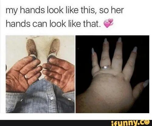 That hand is bad. Мем про handmade.