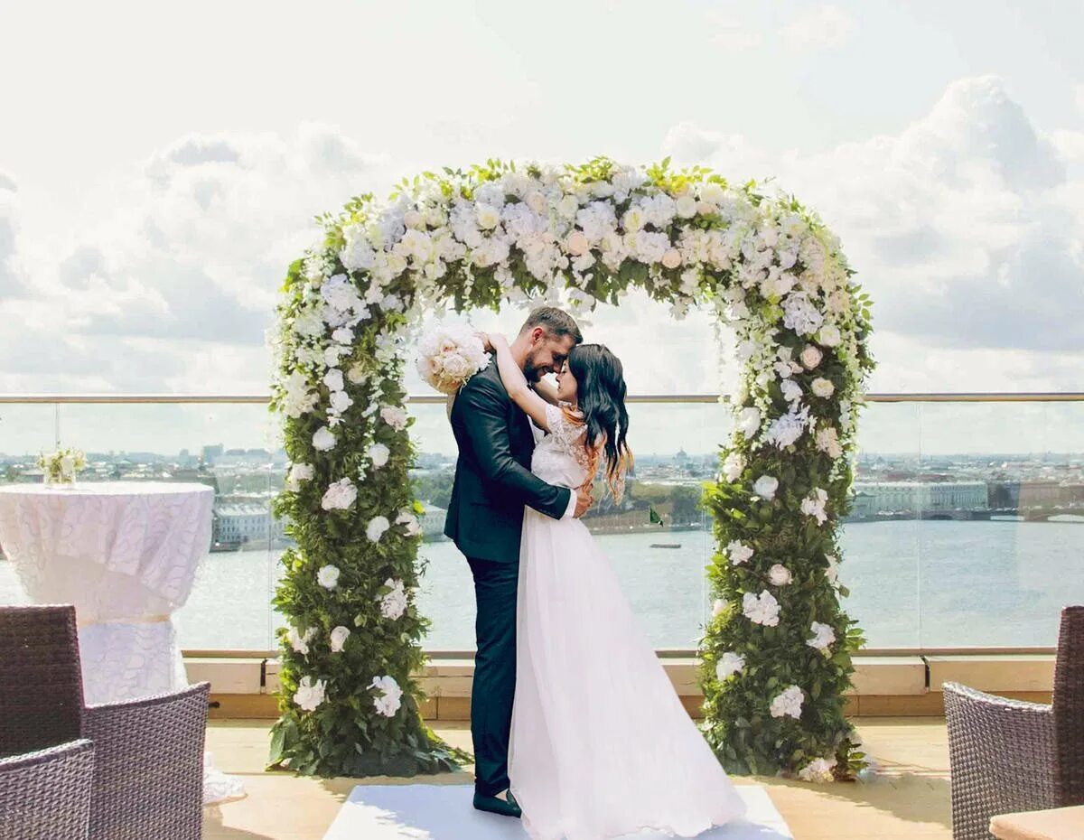 Организация свадьбы под ключ москва elizabeth wedding. Свадьба в ресторане la vue. La vue Питер. Арка "Свадебная". Свадьба под ключ.