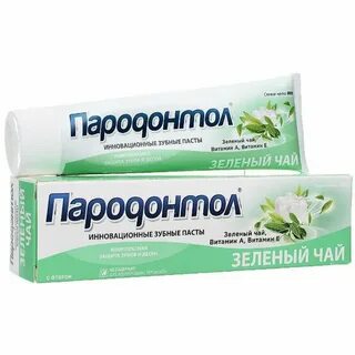 Зубная паста зеленый