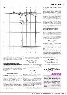 Построение трикотажа