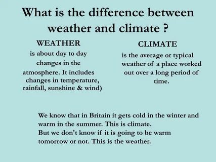 The weather is getting bad