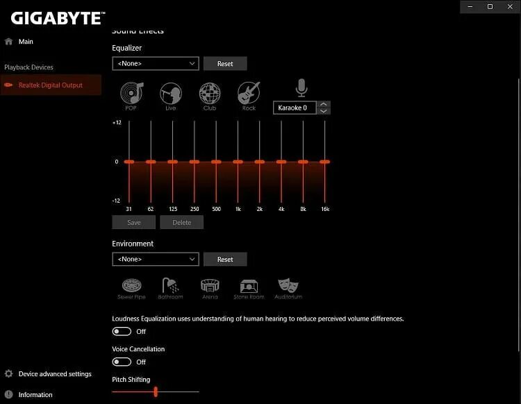 Gigabyte audio driver. Realtek alc892 эквалайзер. High Definition Audio эквалайзер. Эквалайзер для Windows 10. Эквалайзер Realtek для Windows 10.