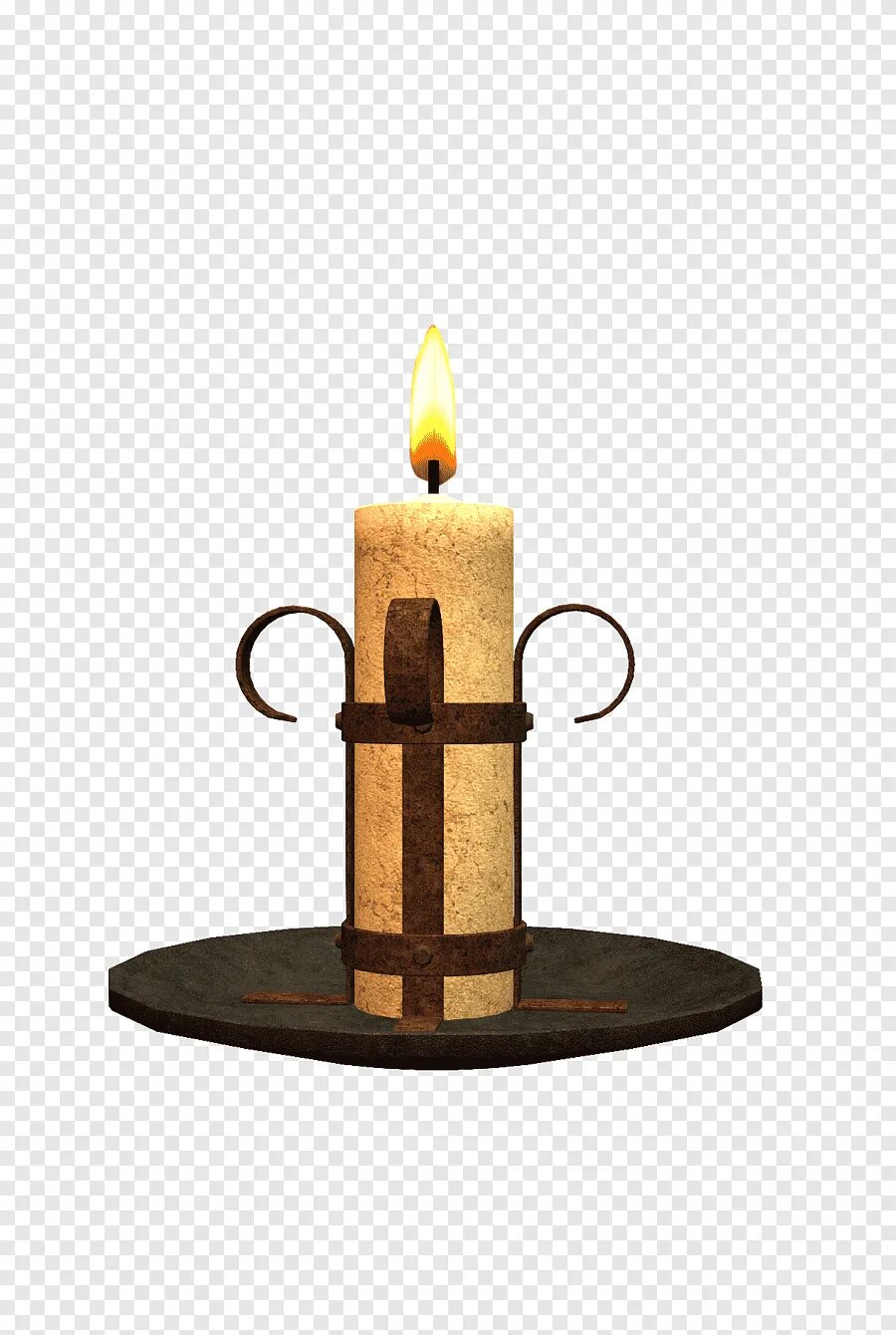 Свеча в подсвечнике. Подставка для свечей. Смайлик со свечкой. Стикер свечка. Эмодзи свечки