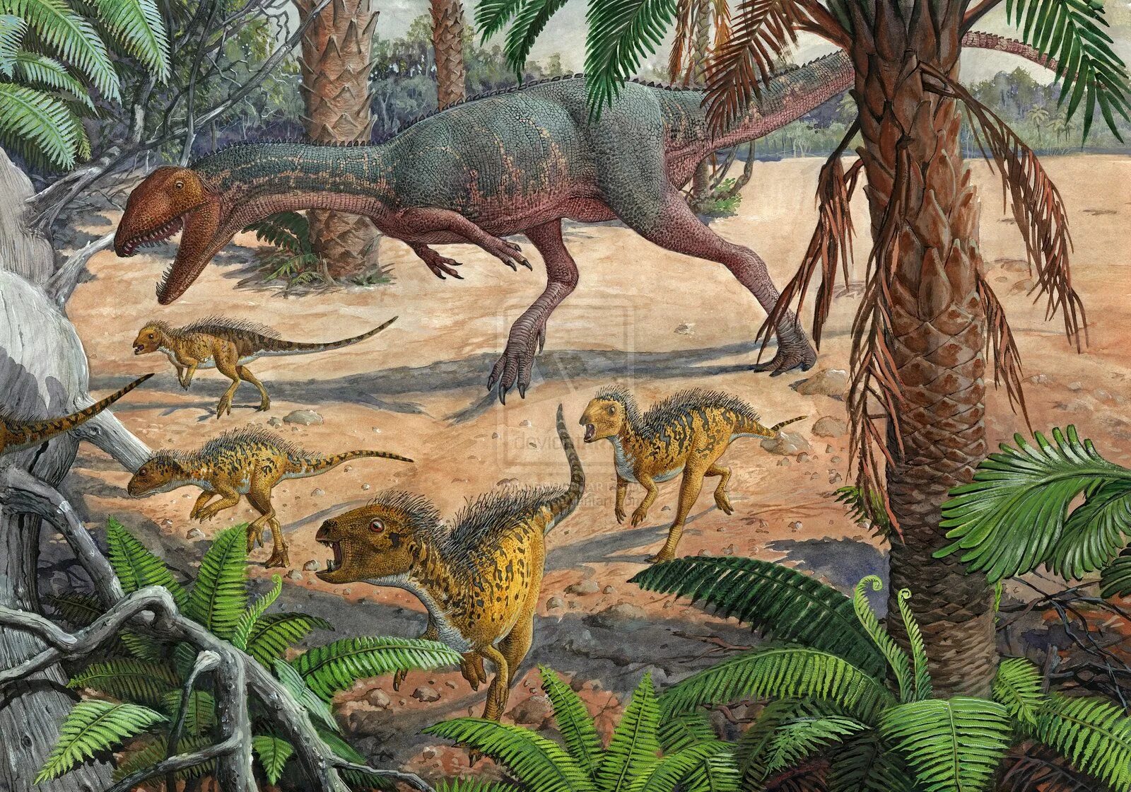 Мезозойские динозавры