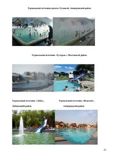 Горячие источники краснодарского края на карте