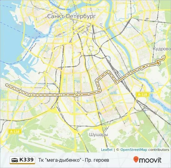 К-339 маршрут на карте СПБ. 339 Маршрутка СПБ. Маршрут маршрутки 339 на карте. 339 Автобус маршрут на карте.