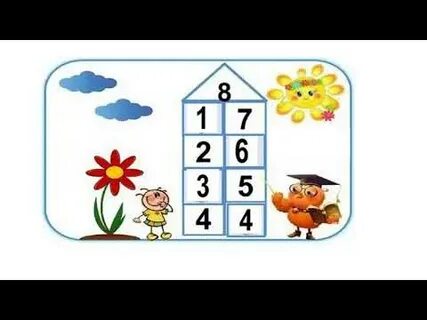 Состав числа 8 старшая группа