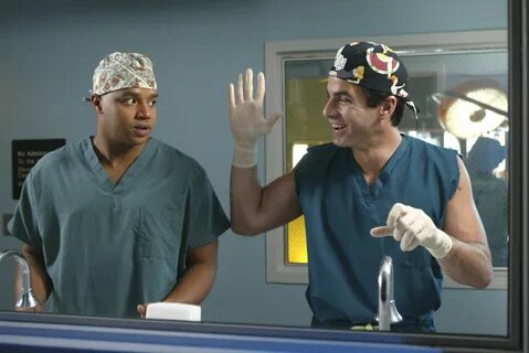 SCRUBS -- NBC Series -- "His Story II" -- Pictured: (l-r) Donald ...