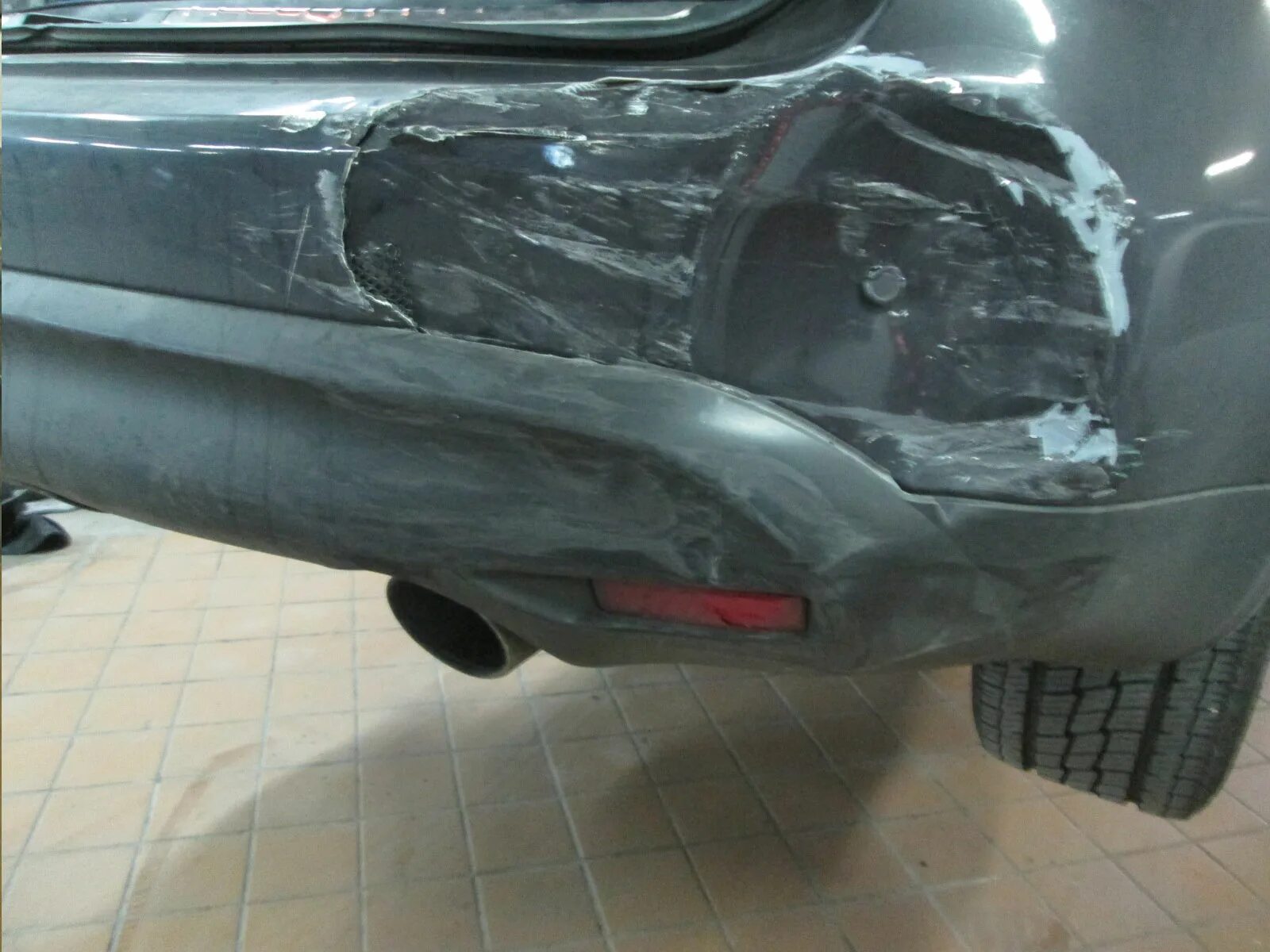 Покраска и ремонт бамперов Nisssan и Infiniti в ВАО Москвы