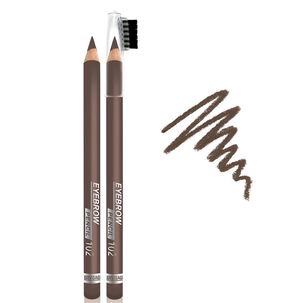 Тон карандашей для бровей. Eyebrow pencil luxvisage. luxvisage карандаш дбровей тон 100. luxvisage дбровей карандаш тон 101. 101 тон карандаш для бровей luxvisage.