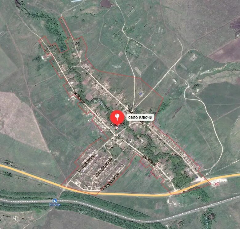 Где находится село ключи