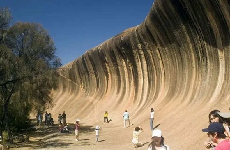 Самые страшные чудеса. Каменная волна. Очевидное невероятное в мире. Каменная волна в Австралии. Очевидное и невероятное в природе.