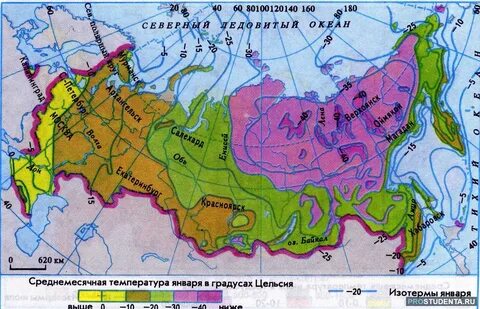 Восточная сибирь климат карта - 98 фото.