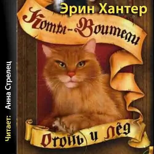 Хантер огонь. Хантер Эрин "огонь и лёд". Огонь и лёд Эрин Хантер книга. Эрин Хантер коты Воители огонь и лёд аудиокнига. Эрин Хантер коты-Воители огонь и лёд читать.