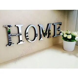 Home буквы